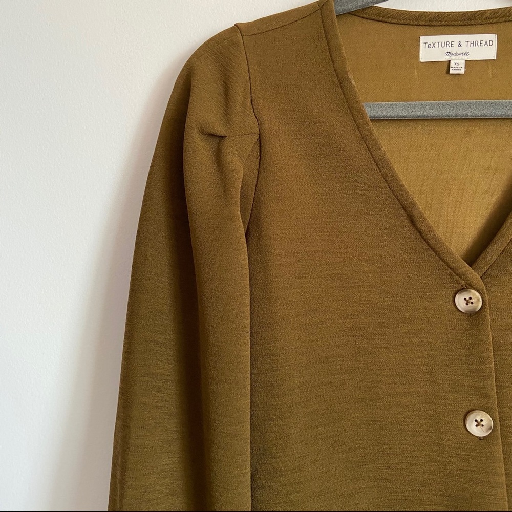{Madewell} Bubble sleeved dress - Picture 6 of 10